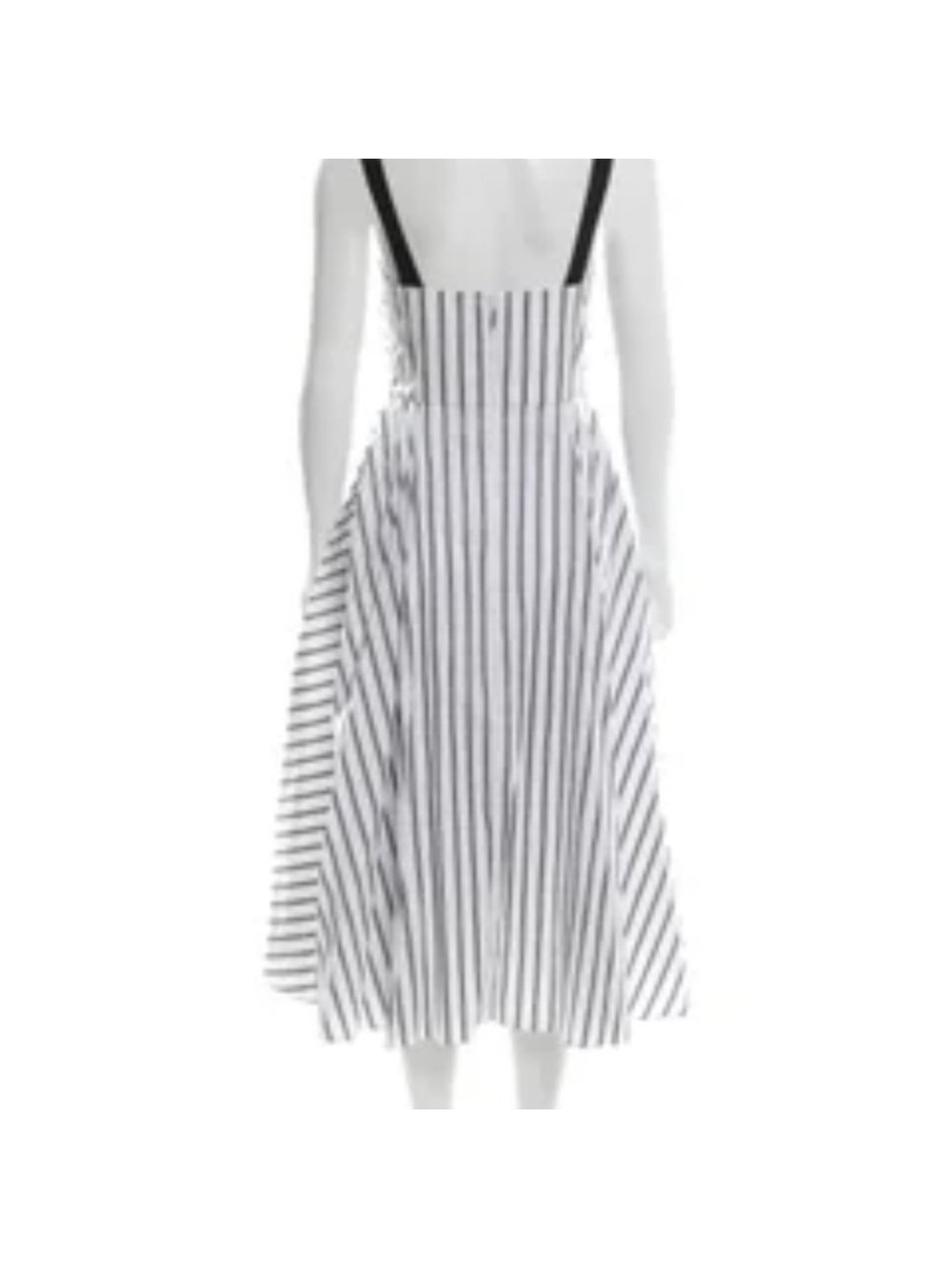 Jason Wu White and Navy Striped Maxi Dress - Picture 5 of 5